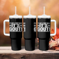 It's Not A Pimp Walk It's Gout Tumbler With Handle Sarcastic Chronic Pain Funny Arthritis Limping Joke