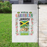 Proud Caribbean Jamaica Heritage Garden Flag Jamaican Roots and Island Culture