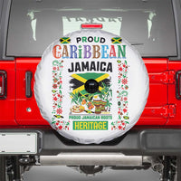 Proud Caribbean Jamaica Heritage Spare Tire Cover Jamaican Roots and Island Culture