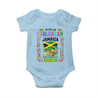 Proud Caribbean Jamaica Heritage Baby Onesie Jamaican Roots and Island Culture