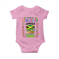 Proud Caribbean Jamaica Heritage Baby Onesie Jamaican Roots and Island Culture