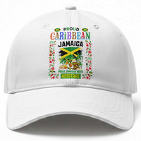 Proud Caribbean Jamaica Heritage Baseball Cap Jamaican Roots and Island Culture
