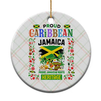 Proud Caribbean Jamaica Heritage Ceramic Ornament Jamaican Roots and Island Culture