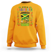 Proud Caribbean Jamaica Heritage Sweatshirt Jamaican Roots and Island Culture