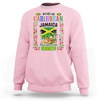 Proud Caribbean Jamaica Heritage Sweatshirt Jamaican Roots and Island Culture