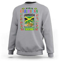 Proud Caribbean Jamaica Heritage Sweatshirt Jamaican Roots and Island Culture