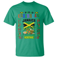 Proud Caribbean Jamaica Heritage T Shirt Jamaican Roots and Island Culture