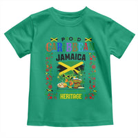 Proud Caribbean Jamaica Heritage Toddler T Shirt Jamaican Roots and Island Culture