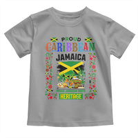 Proud Caribbean Jamaica Heritage Toddler T Shirt Jamaican Roots and Island Culture