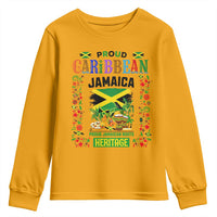 Proud Caribbean Jamaica Heritage Youth Sweatshirt Jamaican Roots and Island Culture
