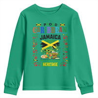 Proud Caribbean Jamaica Heritage Youth Sweatshirt Jamaican Roots and Island Culture