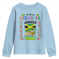 Proud Caribbean Jamaica Heritage Youth Sweatshirt Jamaican Roots and Island Culture