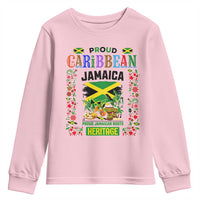 Proud Caribbean Jamaica Heritage Youth Sweatshirt Jamaican Roots and Island Culture