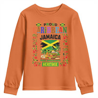 Proud Caribbean Jamaica Heritage Youth Sweatshirt Jamaican Roots and Island Culture