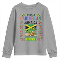 Proud Caribbean Jamaica Heritage Youth Sweatshirt Jamaican Roots and Island Culture