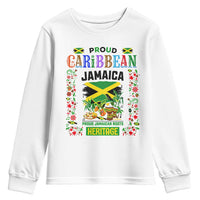 Proud Caribbean Jamaica Heritage Youth Sweatshirt Jamaican Roots and Island Culture