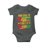 You Call It Reggae I Call It Therapy Baby Onesie Emotional Jamaican Rasta Music Lovers