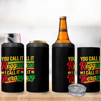 You Call It Reggae I Call It Therapy 4 in 1 Can Cooler Tumbler Emotional Jamaican Rasta Music Lovers
