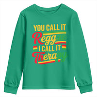 You Call It Reggae I Call It Therapy Youth Sweatshirt Emotional Jamaican Rasta Music Lovers