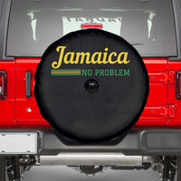 Jamaica No Problem Spare Tire Cover Classic Island Motto and Caribbean Vacation