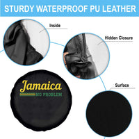 Jamaica No Problem Spare Tire Cover Classic Island Motto and Caribbean Vacation