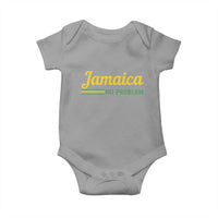 Jamaica No Problem Baby Onesie Classic Island Motto and Caribbean Vacation