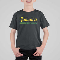 Jamaica No Problem T Shirt For Kid Classic Island Motto and Caribbean Vacation
