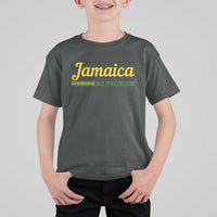 Jamaica No Problem T Shirt For Kid Classic Island Motto and Caribbean Vacation