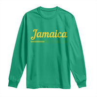 Jamaica No Problem Long Sleeve Shirt Classic Island Motto and Caribbean Vacation