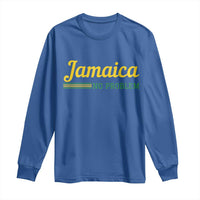 Jamaica No Problem Long Sleeve Shirt Classic Island Motto and Caribbean Vacation
