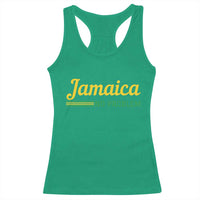 Jamaica No Problem Racerback Tank Top Classic Island Motto and Caribbean Vacation