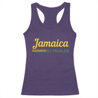 Jamaica No Problem Racerback Tank Top Classic Island Motto and Caribbean Vacation