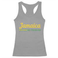 Jamaica No Problem Racerback Tank Top Classic Island Motto and Caribbean Vacation