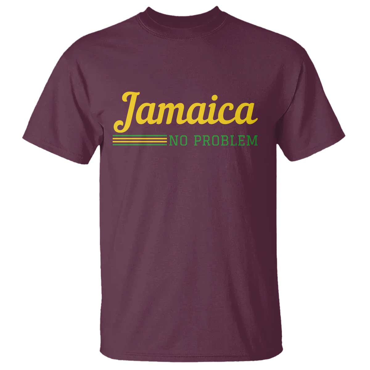 Jamaica No Problem T Shirt Classic Island Motto and Caribbean Vacation
