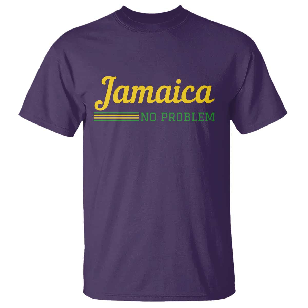 Jamaica No Problem T Shirt Classic Island Motto and Caribbean Vacation