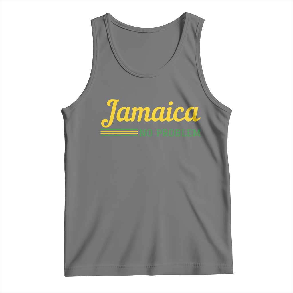 Jamaica No Problem Tank Top Classic Island Motto and Caribbean Vacation