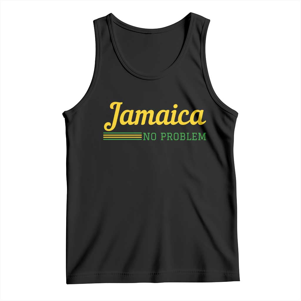 Jamaica No Problem Tank Top Classic Island Motto and Caribbean Vacation