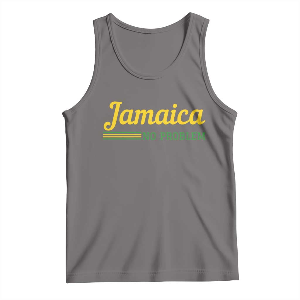 Jamaica No Problem Tank Top Classic Island Motto and Caribbean Vacation