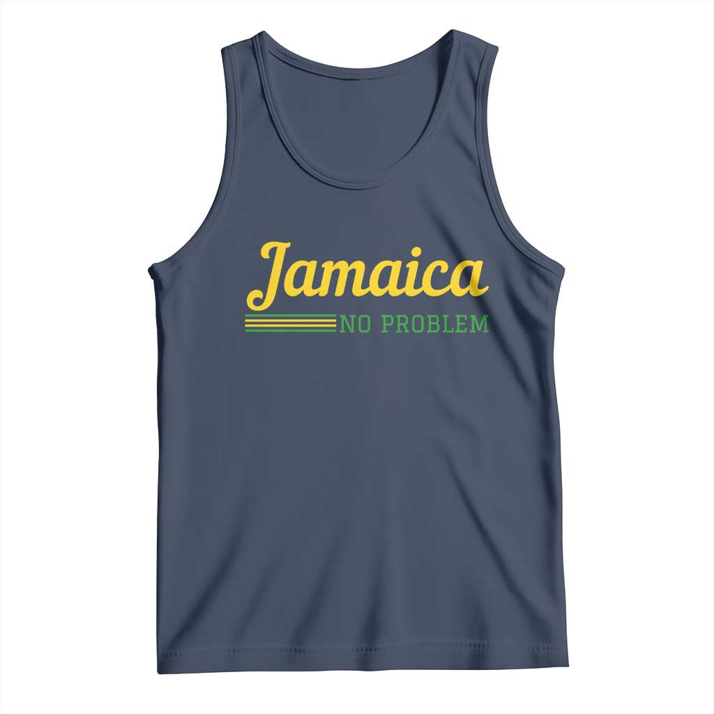 Jamaica No Problem Tank Top Classic Island Motto and Caribbean Vacation