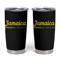 Jamaica No Problem Tumbler Cup Classic Island Motto and Caribbean Vacation