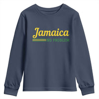 Jamaica No Problem Youth Sweatshirt Classic Island Motto and Caribbean Vacation