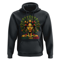 Strong Like Ackee Empowered Woman Hoodie Jamaican National Fruit Heritage Pride