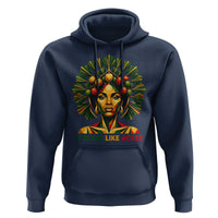 Strong Like Ackee Empowered Woman Hoodie Jamaican National Fruit Heritage Pride