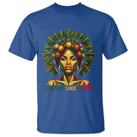 Strong Like Ackee Empowered Woman T Shirt Jamaican National Fruit Heritage Pride