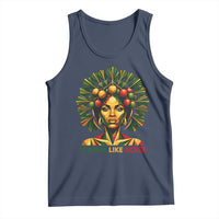 Strong Like Ackee Empowered Woman Tank Top Jamaican National Fruit Heritage Pride