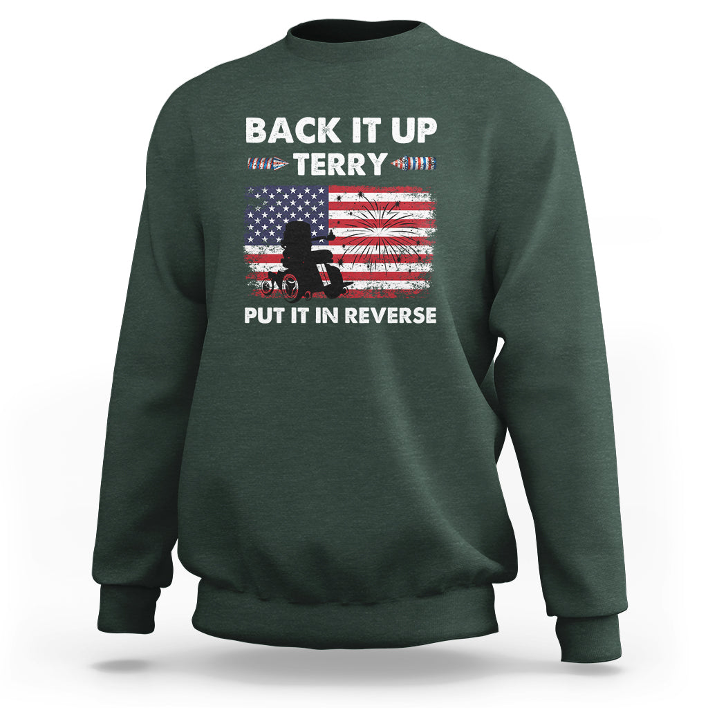 Funny 4th Of July Sweatshirt Back Up Terry Put It In Reverse Firework - Wonder Print Shop