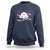 Funny 4th Of July Sweatshirt Party In The USA Smiling Face Retro Groovy - Wonder Print Shop
