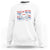 Funny 4th Of July Sweatshirt Party In The USA Smiling Face Retro Groovy - Wonder Print Shop