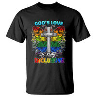 LGBT Pride T Shirt God's Love Is Fully Inclusive - Wonder Print Shop