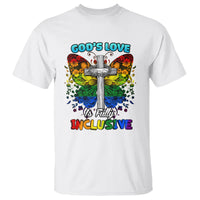 LGBT Pride T Shirt God's Love Is Fully Inclusive - Wonder Print Shop